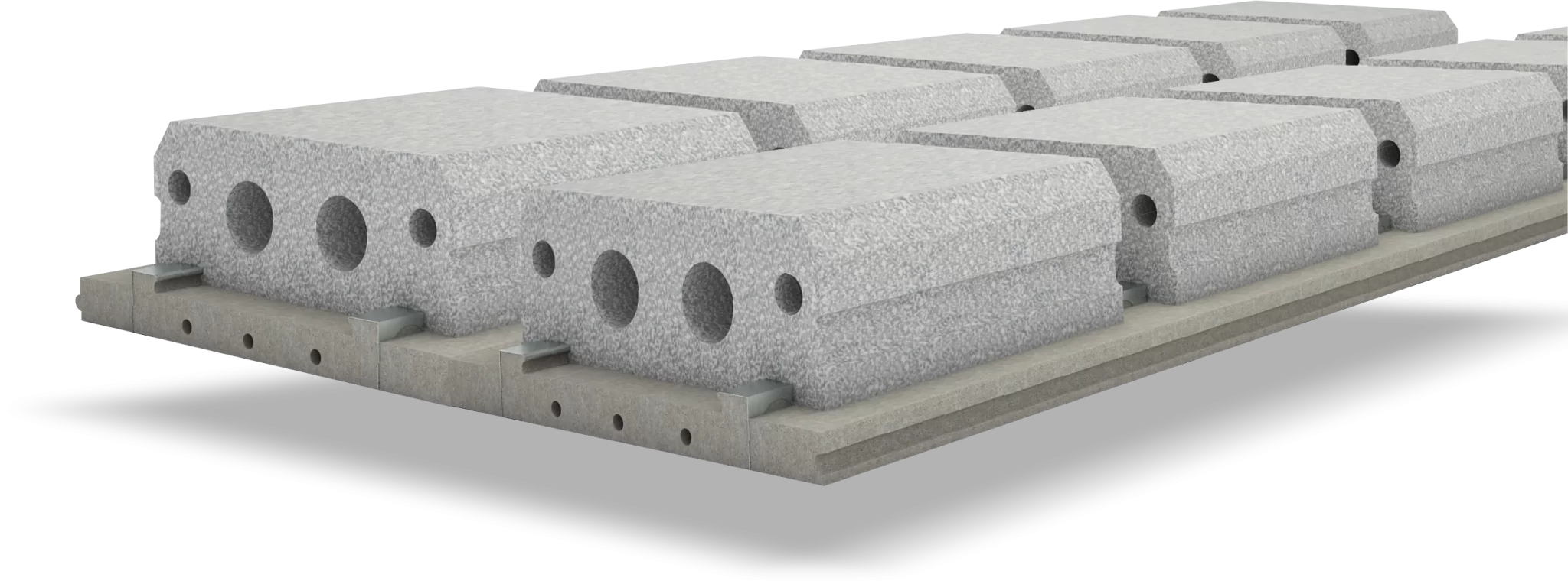 CUBE® - Solaio Bidirezionale in EPS - SCF System